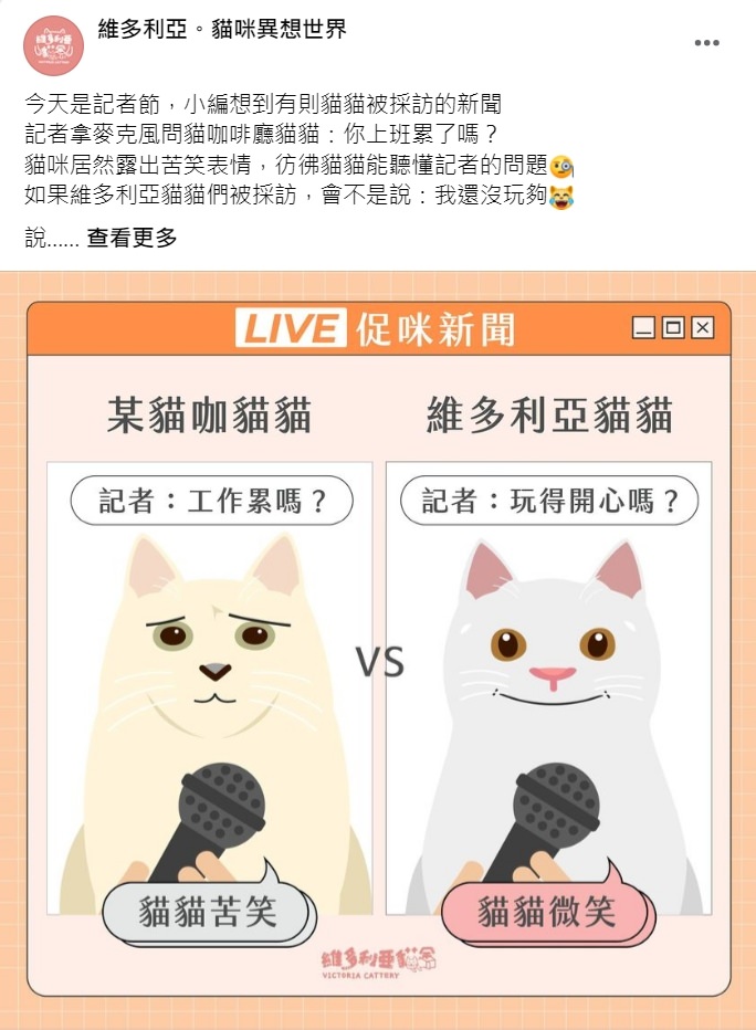 Facebook 社群贴文范例