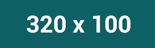 Google多媒体广告联播网广告行动版常用广告尺寸320x100